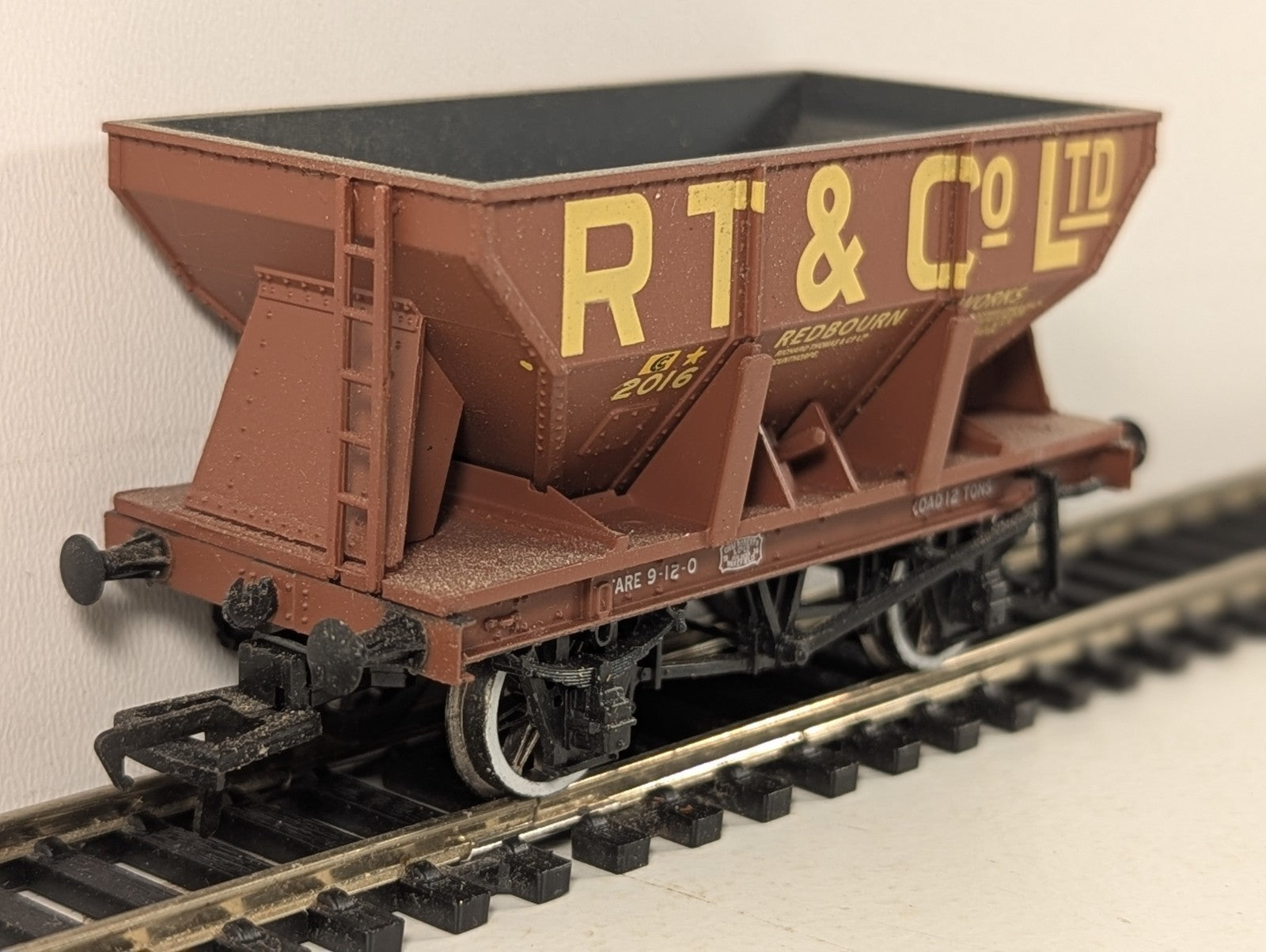 Bachmann Branchline OO Gauge 24-Ton Ore Hopper Wagon RT & Co Ltd Redbourn Works