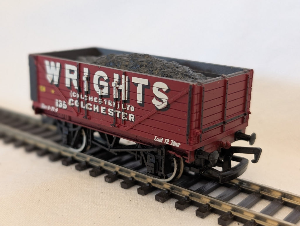 Bachmann OO Gauge 7 Plank Wagon Wrights (Colchester) Ltd Goods Wagon