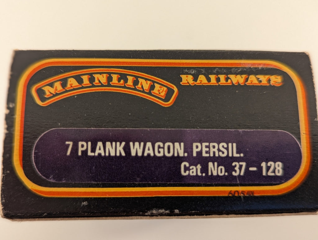 Mainline Railway 37-128 OO Gauge Green Persil 7 Plank Wagon Boxed