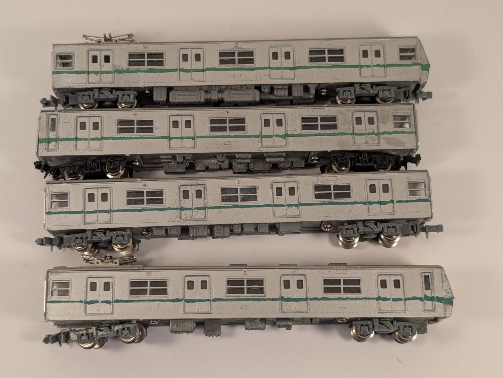 Kato N Scale Tokyo Metro Series 6000 Dummy Units Incomplete
