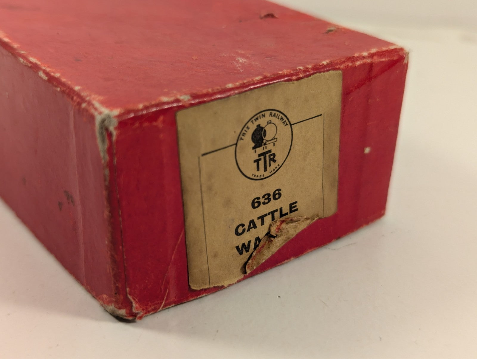 Trix Twin Railway 636 LNER Cattle Wagon OO Gauge - Boxed