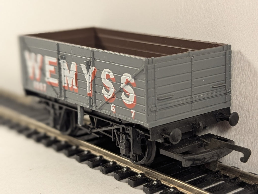 Hornby OO Gauge 7 Plank Open Wagon Goods Wagon 1997 Wemyss R6241