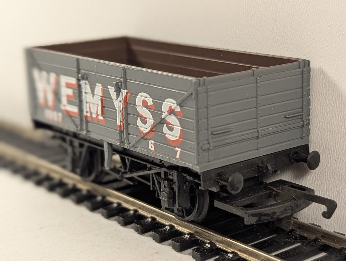 Hornby OO Gauge 7 Plank Open Wagon Goods Wagon 1997 Wemyss R6241