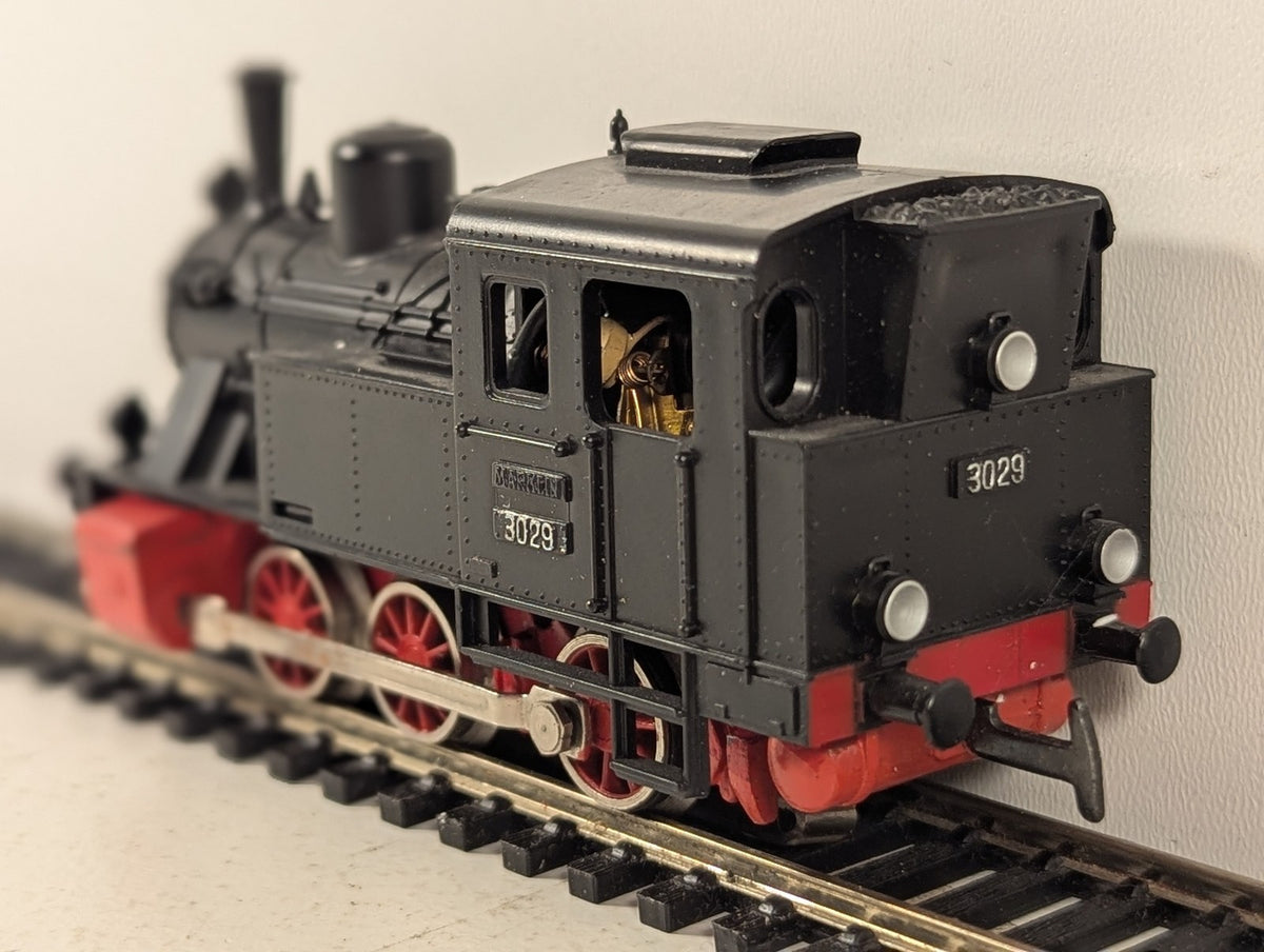Primex HO Gauge Tenderlokomotive Steam Locomotive 3029 DB Black & Red 3020