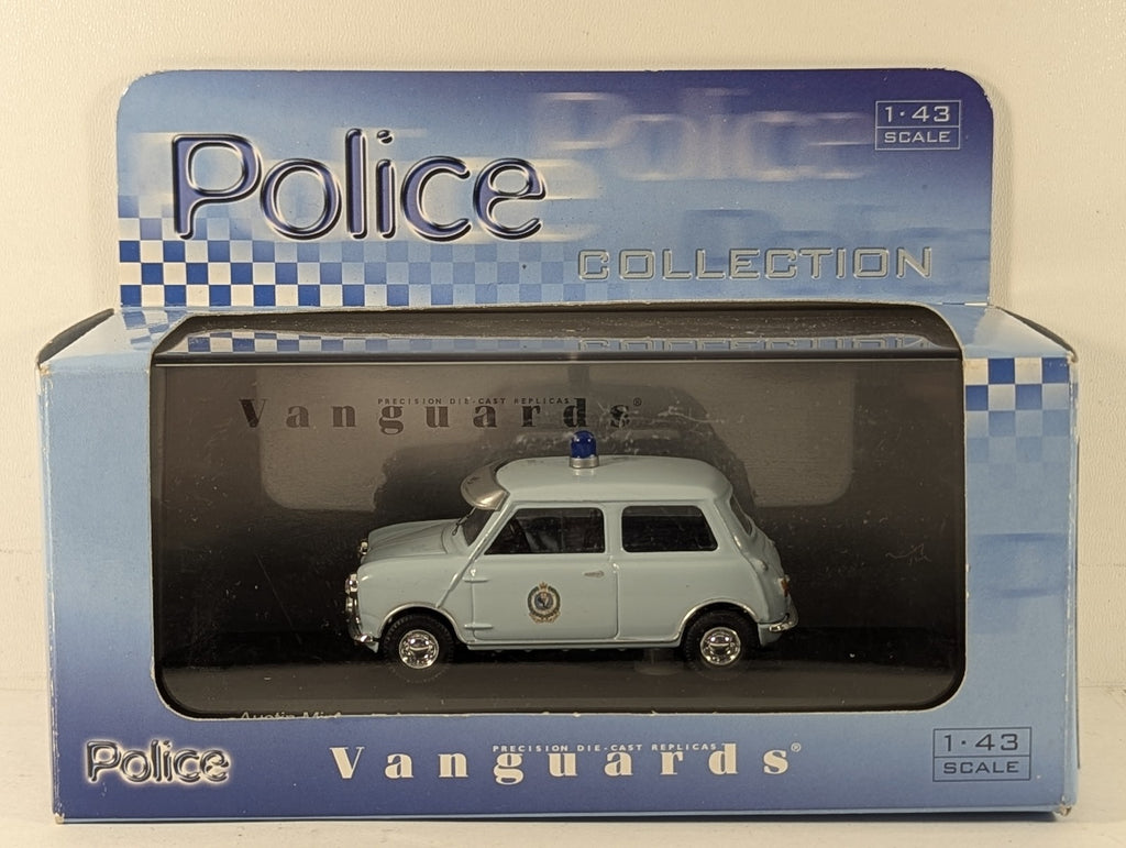 Vanguards 1:43 Austin Mini - New South Wales Police Die-Cast Model Car EDF 388