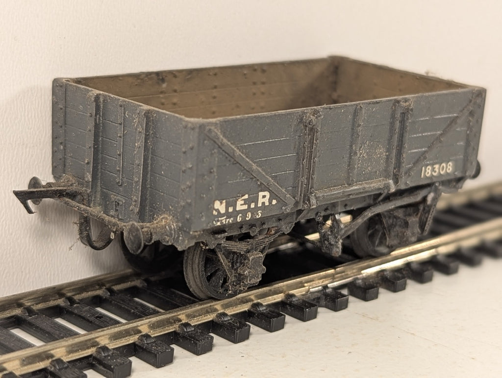 Kitbuilt OO Gauge Midland Railway 1-Plank Open Wagon Goods Wagon 55