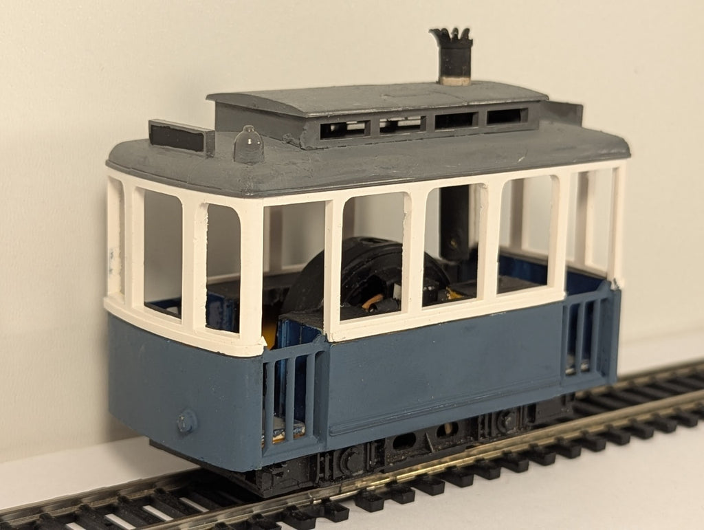 ON30 Gauge Kit Built Steam Tram Engine – No Couplings