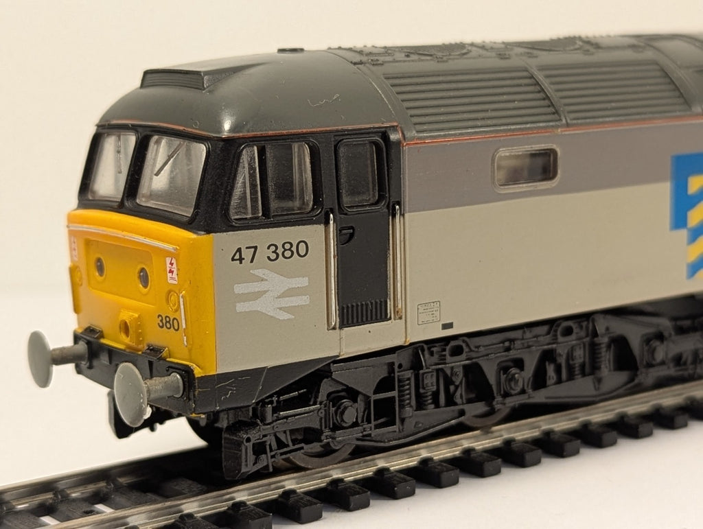 Lima 205033A3 OO Gauge Class 47 Diesel – Damaged Box / Broken Buffer