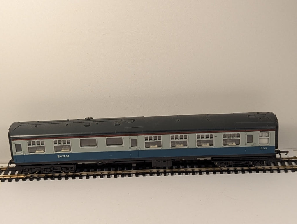 Hornby R923 OO Gauge Inter-City Buffet Car Blue & Grey