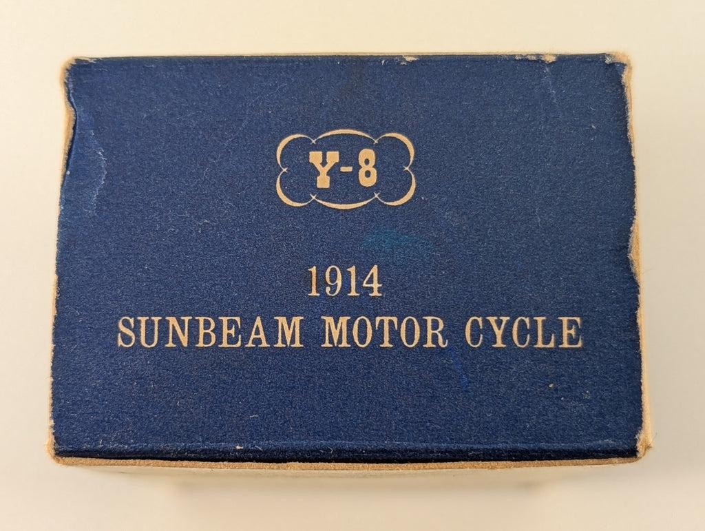 Lesney 1914 Sunbeam Motor Cycle Die-cast Model Chrome Y-8