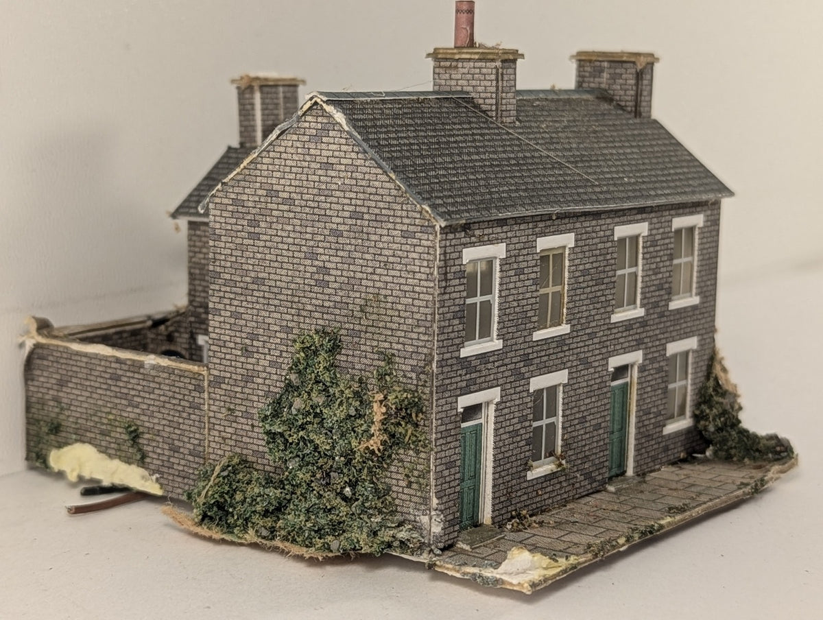 Metcalfe OO Gauge Cotswold Stone Cottages Model Building PO250
