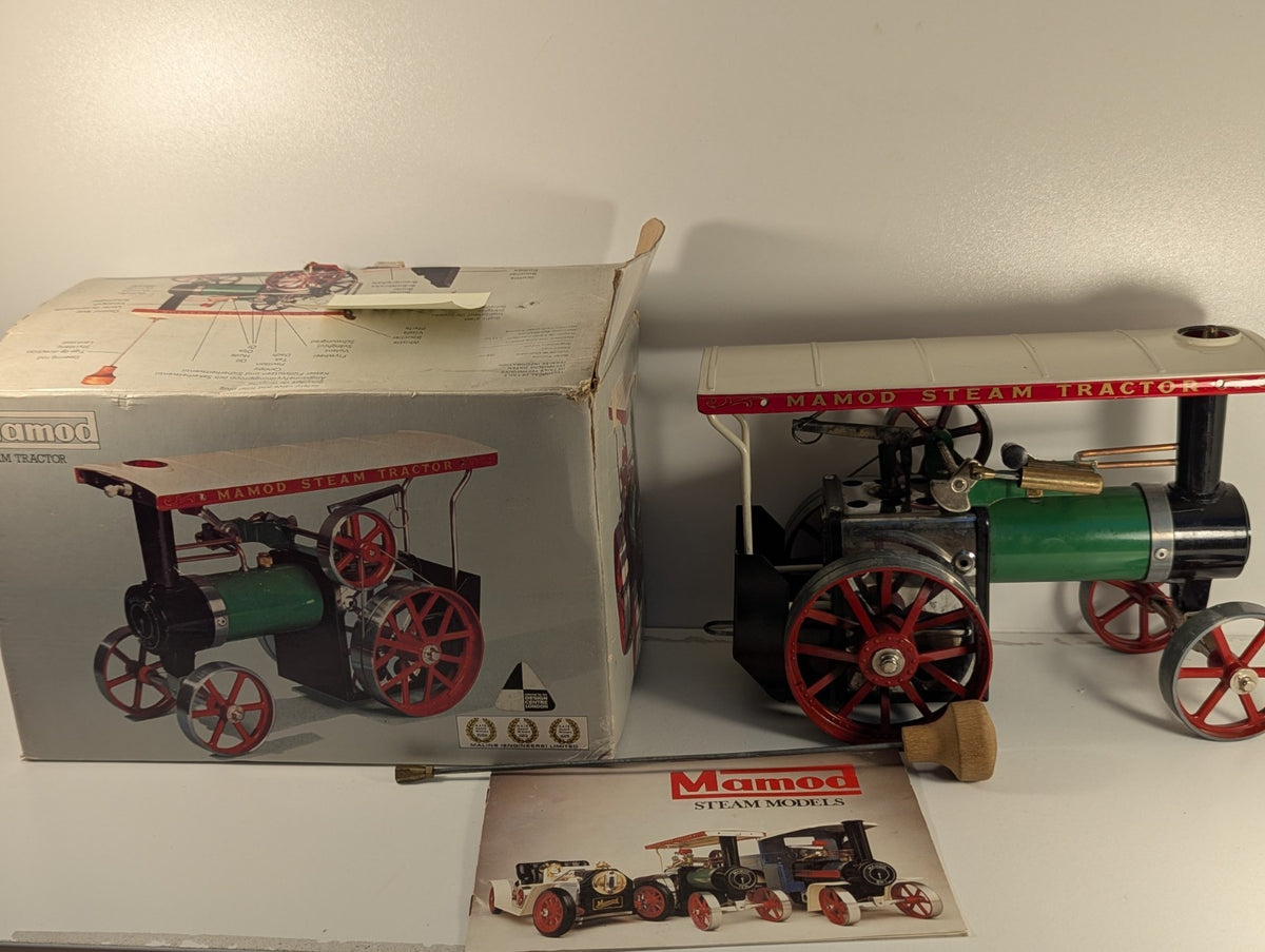 Mamod TE1A Live Steam Engine – Converted for Fireblocks – Boxed