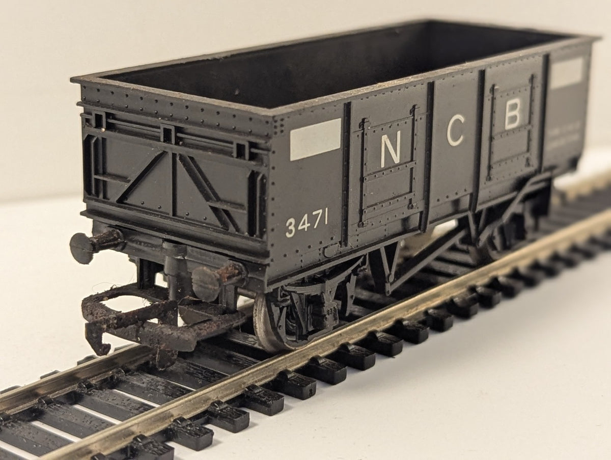 Hornby OO Gauge NCB 20 Ton Steel Mineral Wagon
