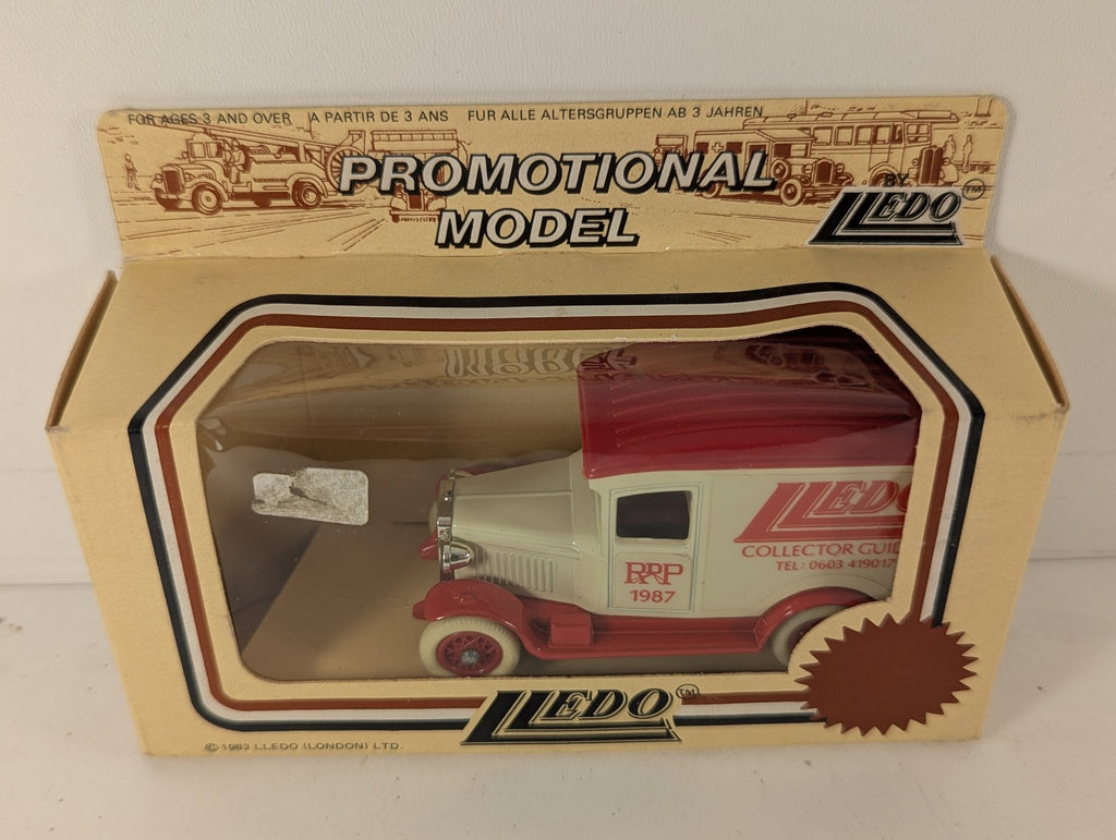 Lledo Promotional Model Van Die-cast Model Van Lledo Collector Guides BRP 1987