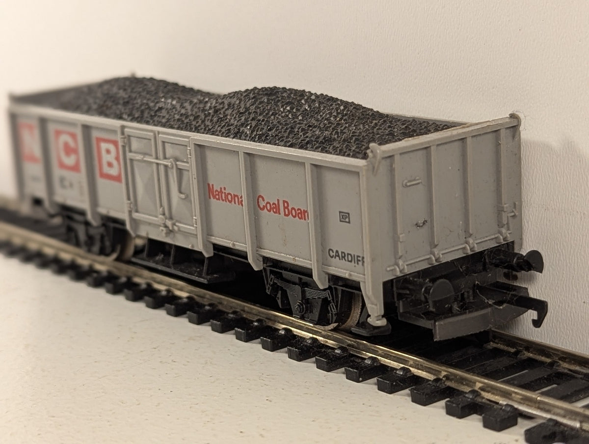 Lima OO Gauge National Coal Board 21 Ton Mineral Wagon Goods Wagon 1879 NCB Grey