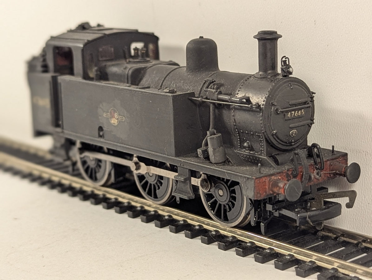 Hornby OO Gauge Class 3F Jinty 0-6-0T Steam Locomotive 47645 BR Black