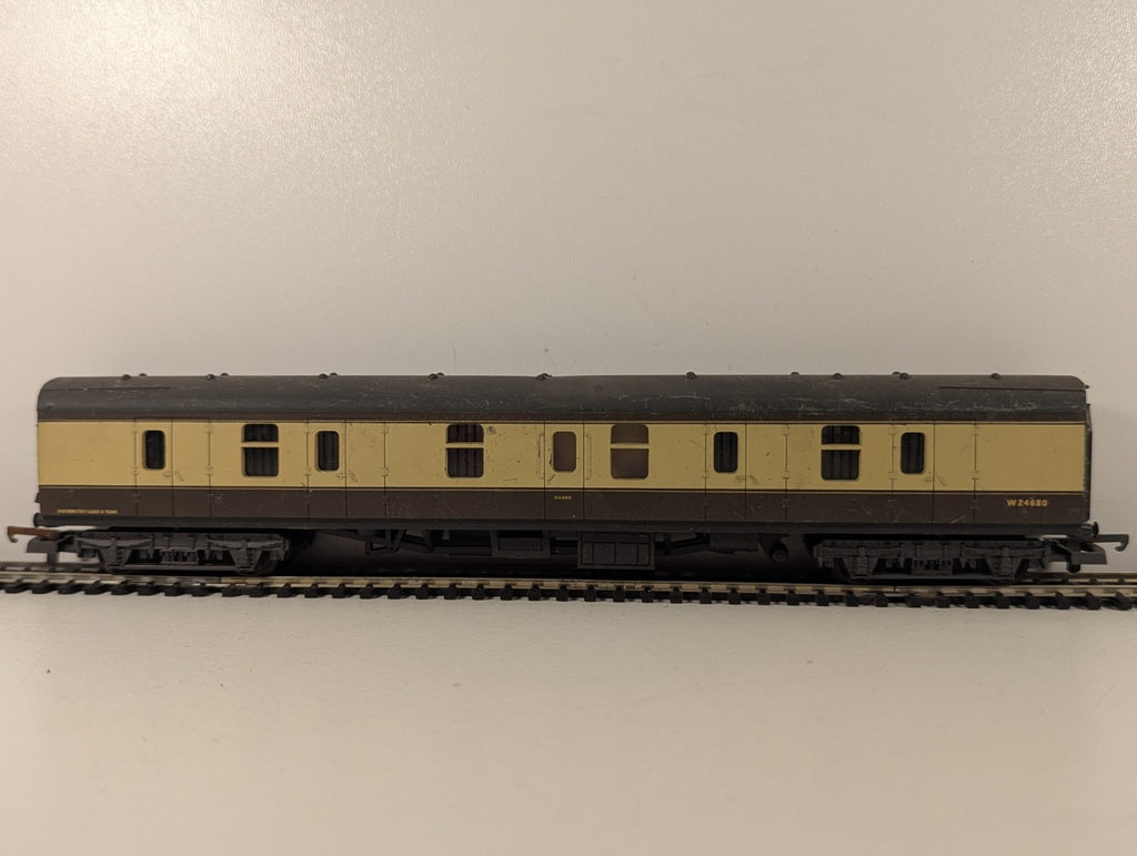 Lima OO Gauge GWR Collett Brake Composite Coach Passenger Coach W2480