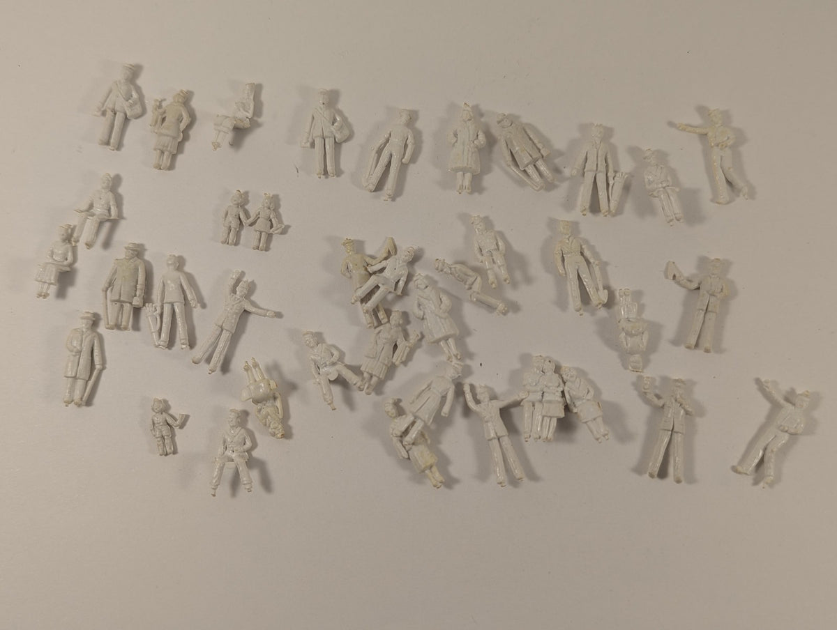 OO Gauge Unpainted Figures