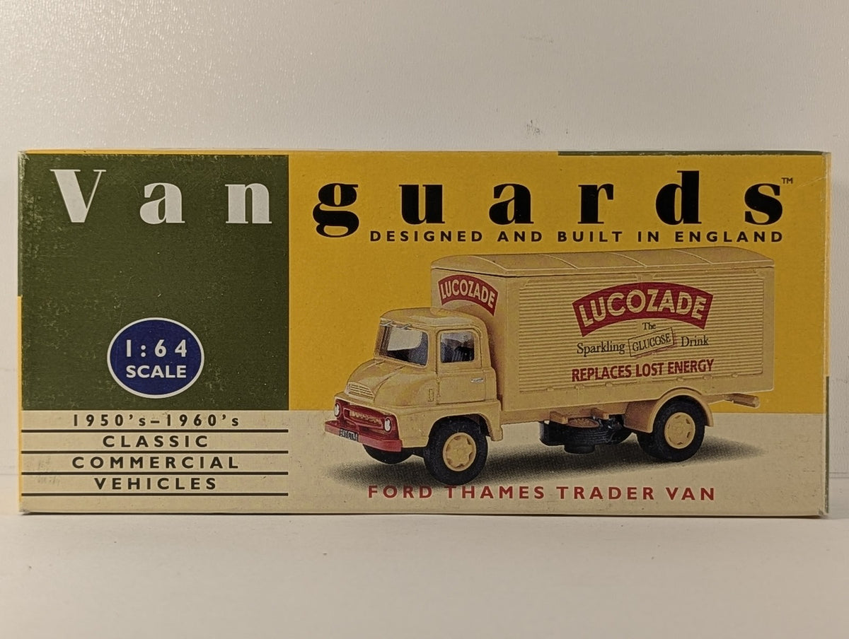 Vanguards 1:64 Ford Thames Trader Van Die-cast Model Lucozade VA6004