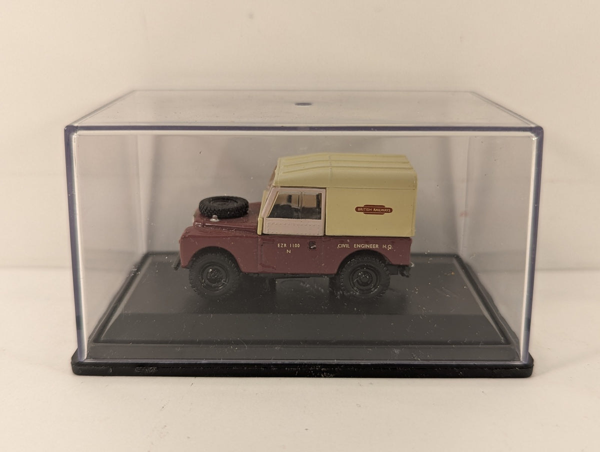Oxford Diecast 1:76 Scale / OO Gauge Land Rover Series I Hard Top