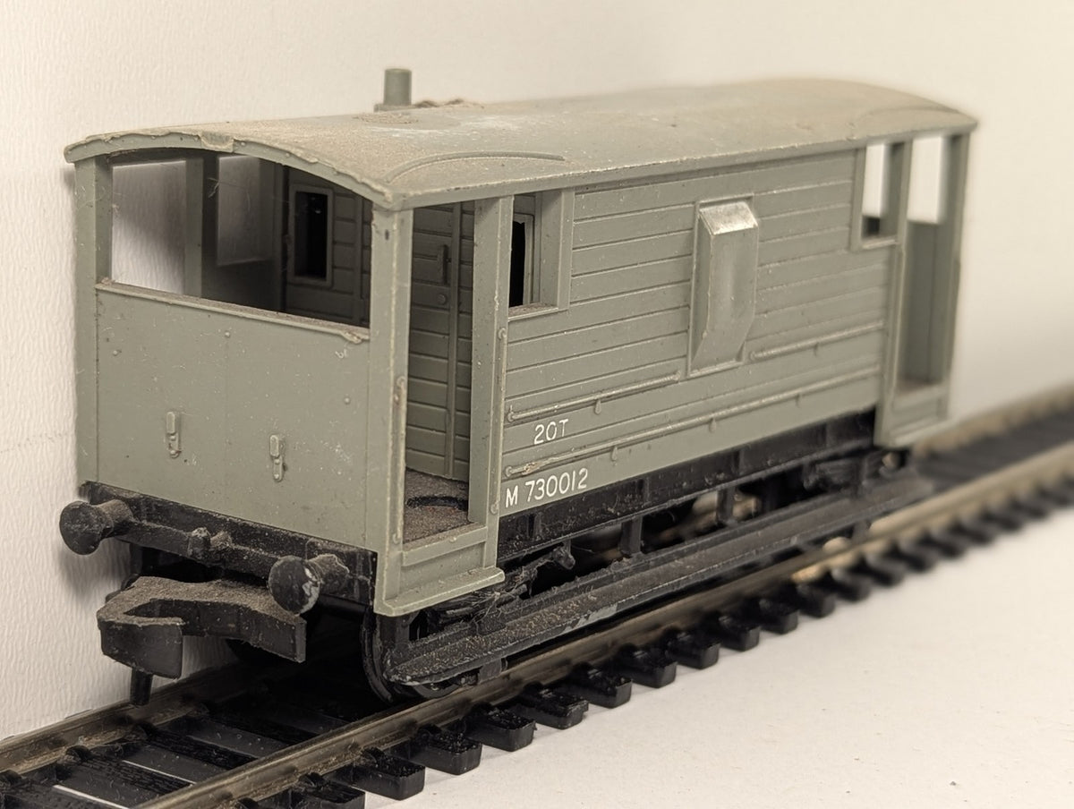 Hornby Dublo OO Gauge LMR 20-Ton Goods Brake Van Goods Wagon M730012 BR LMR Grey