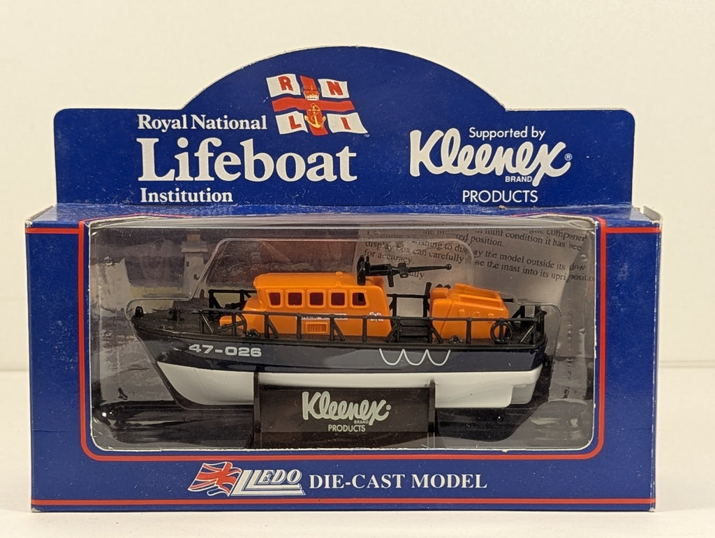 Lledo RNLI Tyne Class Lifeboat R.N.L.B. Garside (Kleenex Promotional)