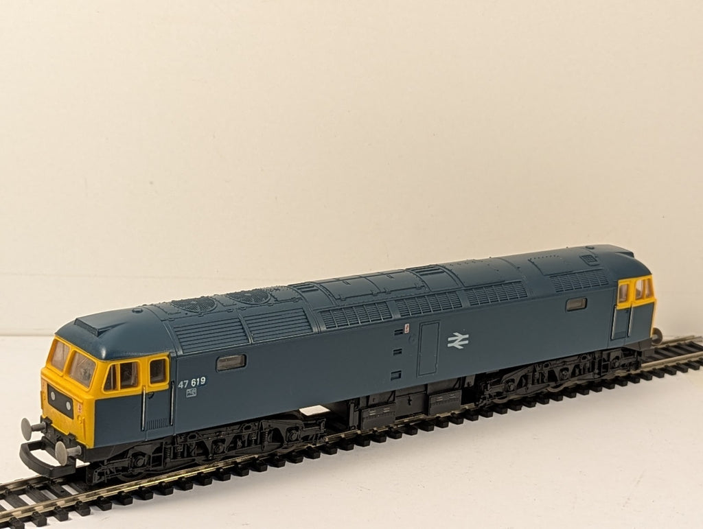 Lima OO Gauge Class 47 Locomotive 47619 BR Blue