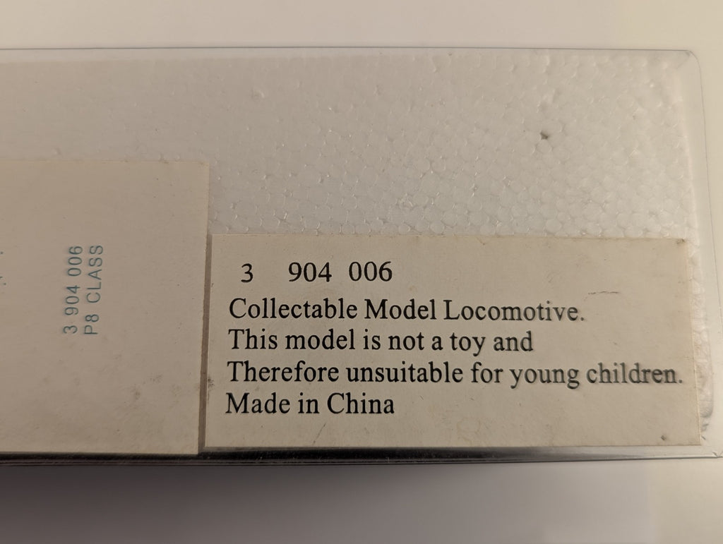 Atlas Editions Class P8 4-6-0 Steam Locomotive Static Model