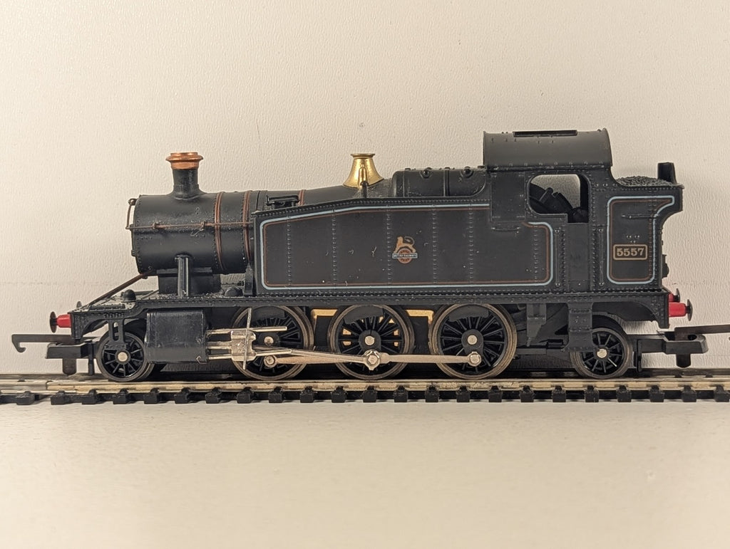 Lima OO Gauge Class 45xx Prairie Tank Steam Locomotive 5557 BR Lined Black