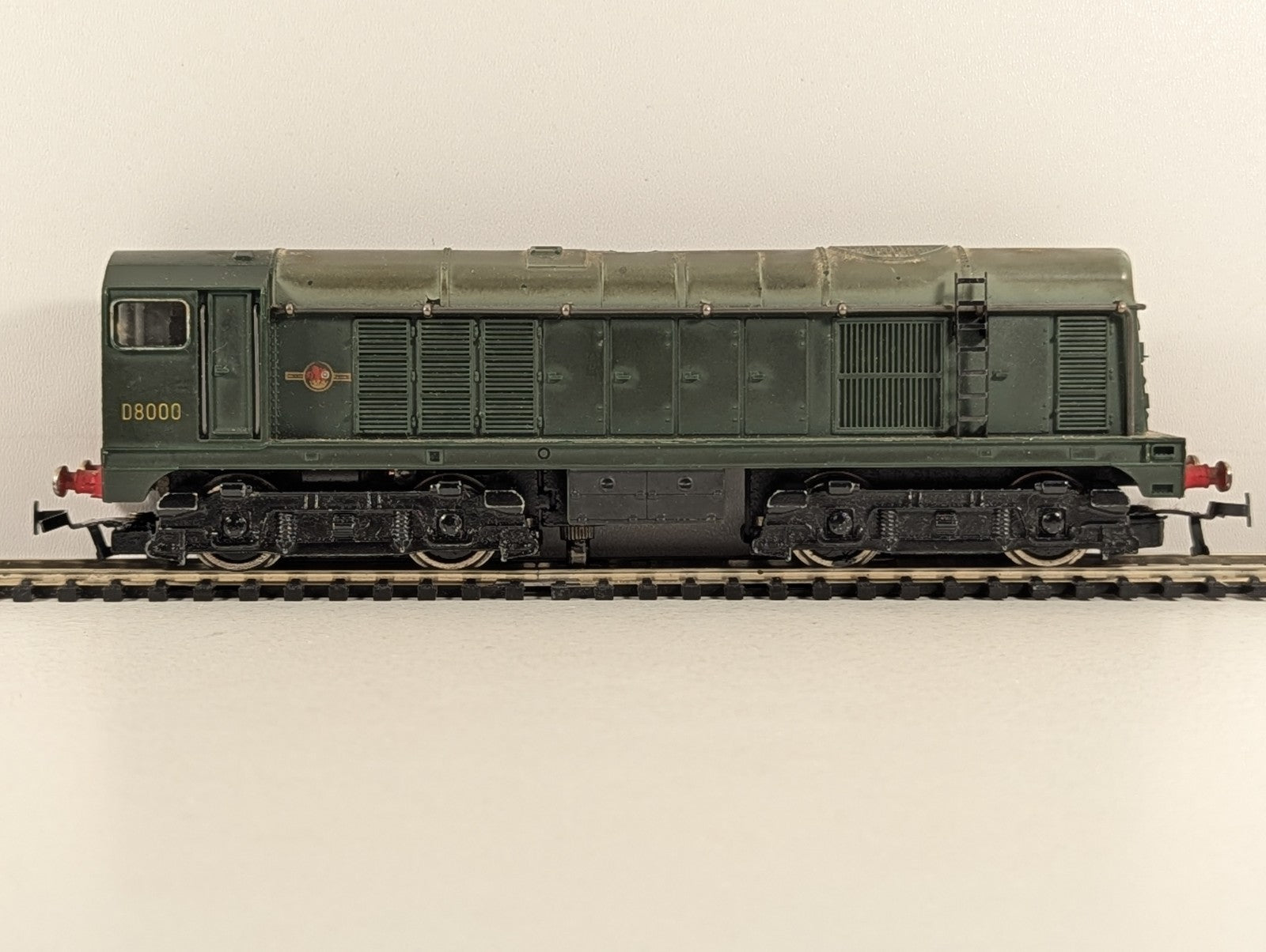 Hornby Dublo L30 OO Gauge BR Class 20 Diesel Locomotive Green - 3 Rail