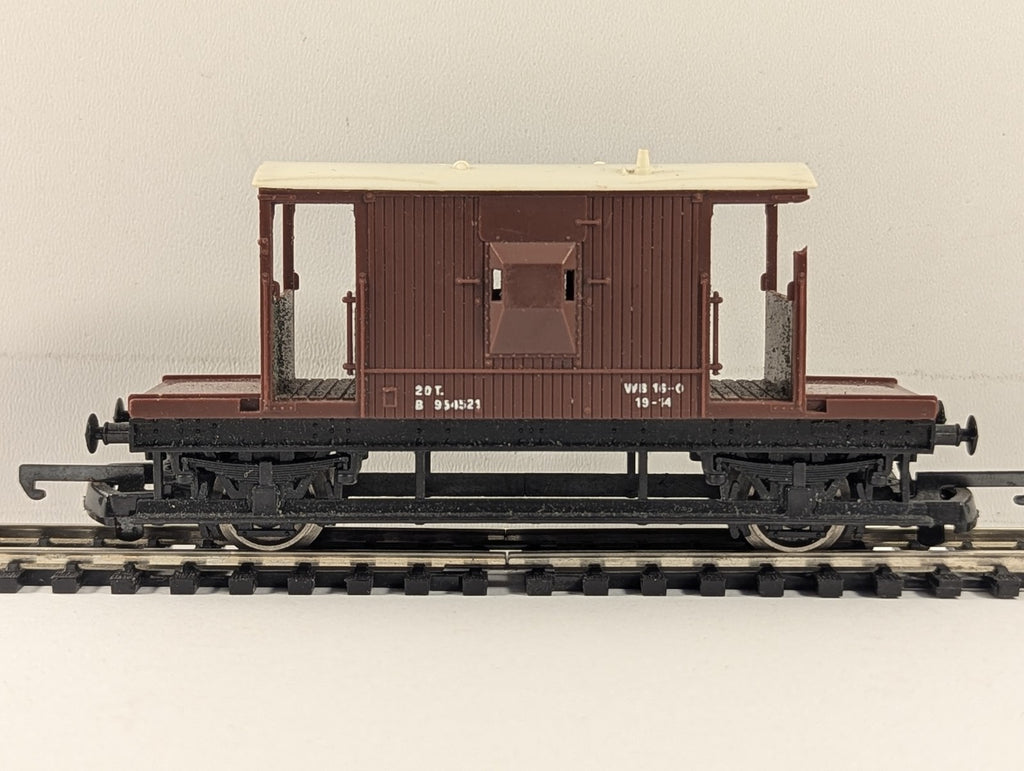 Lima OO Gauge BR 20 Ton Brake Van B954521 BR Bauxite
