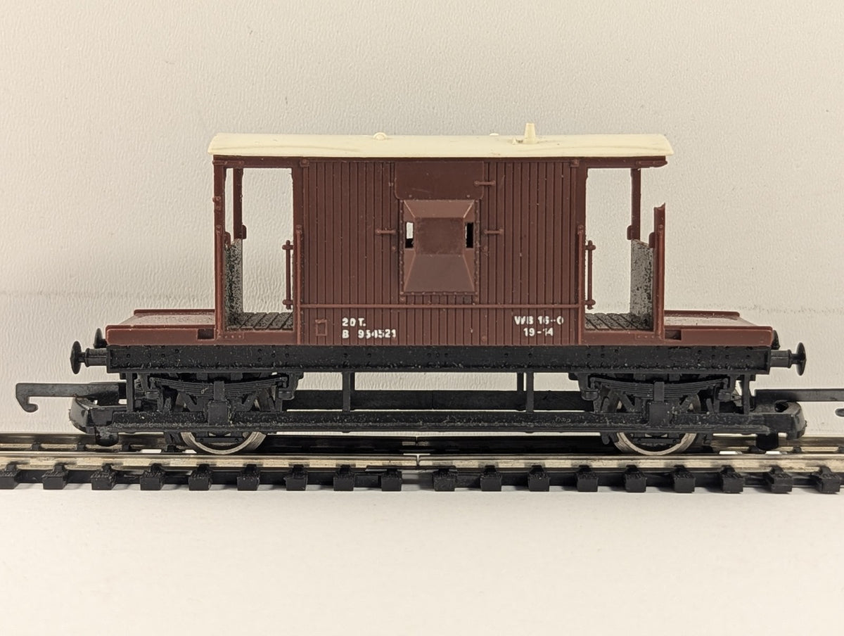 Lima OO Gauge BR 20 Ton Brake Van B954521 BR Bauxite