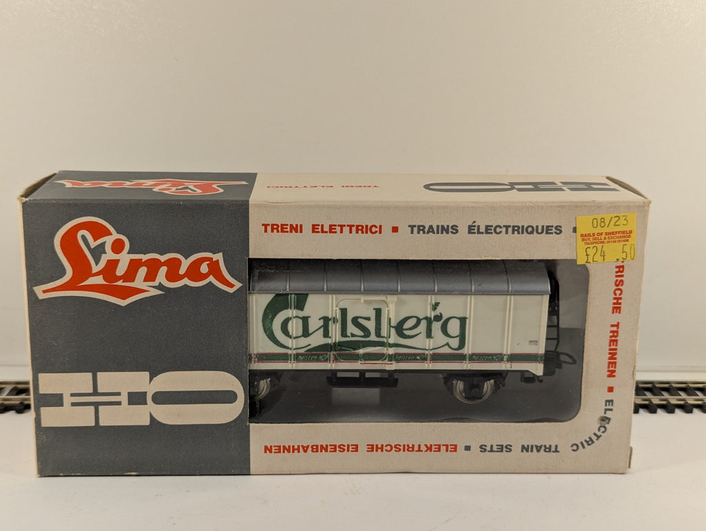 Lima HO Gauge Carlsberg Refrigerated Beer Wagon