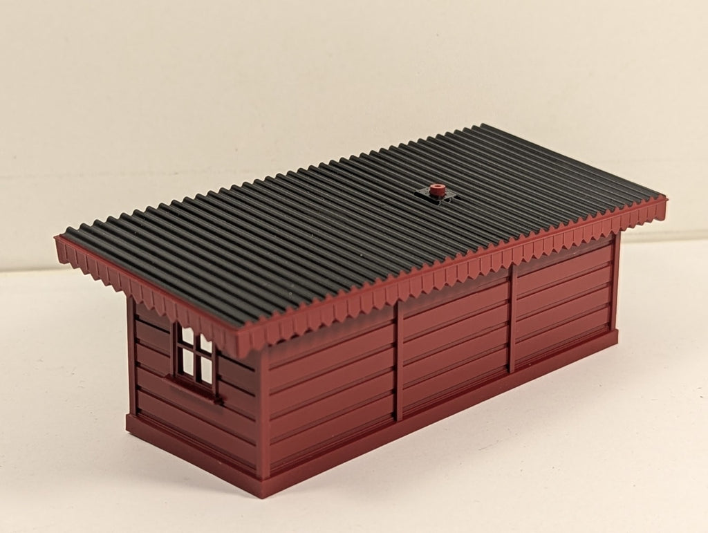 Hornby OO Gauge R513 Platform Waiting Room Maroon