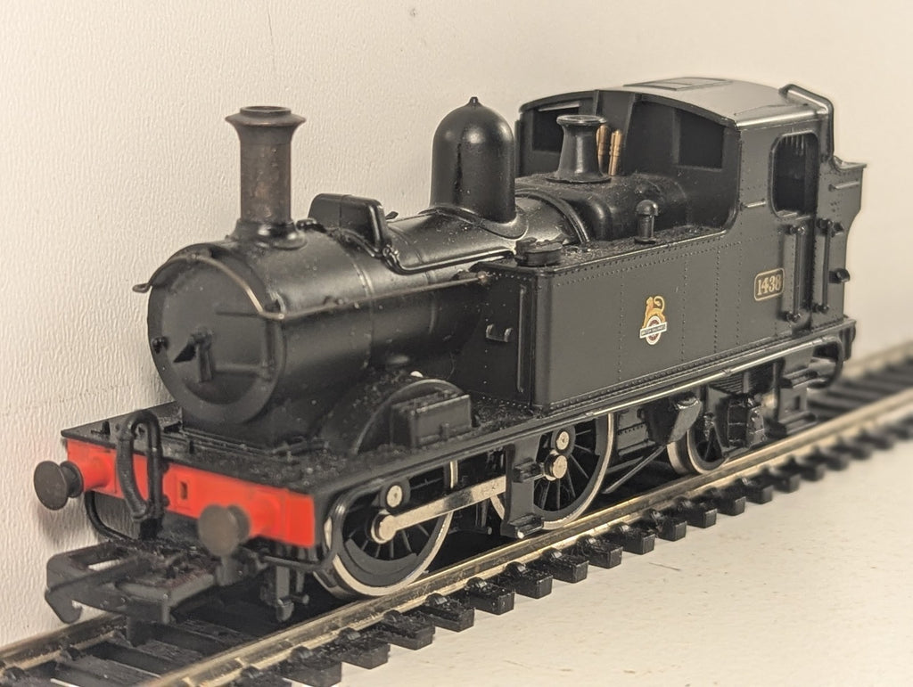 Dapol OO Gauge Class 14xx 0-4-2T Steam Locomotive 1438 BR Black