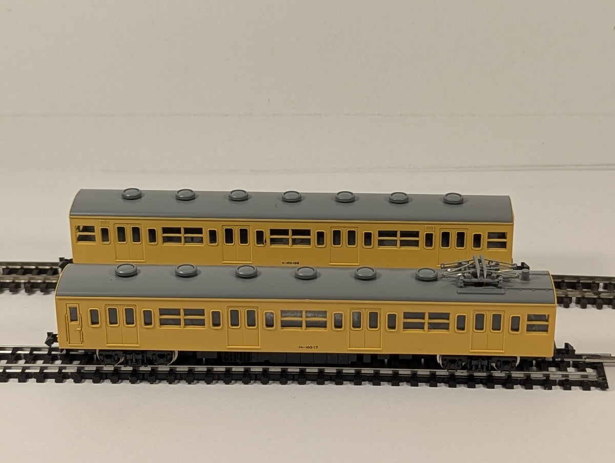 Kato N Gauge JNR 103 Series 2-Car EMU Electric Multiple Unit Kumoha 103-17