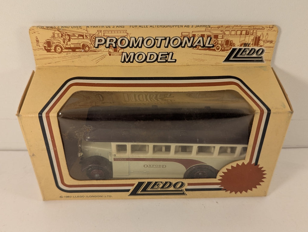 Lledo AEC Regal Coach Die-cast Model Bus 703 Oxford