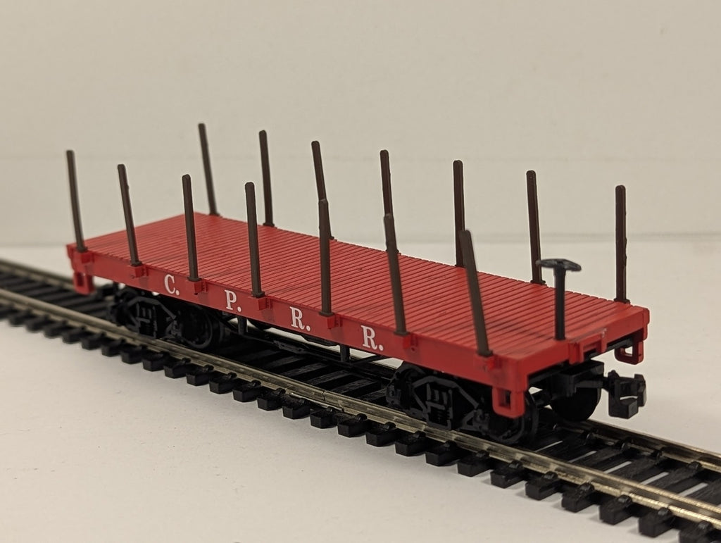 Bachmann HO Gauge 34' Old Time Flat Car Central Pacific Railroad (C.P.R.R.)