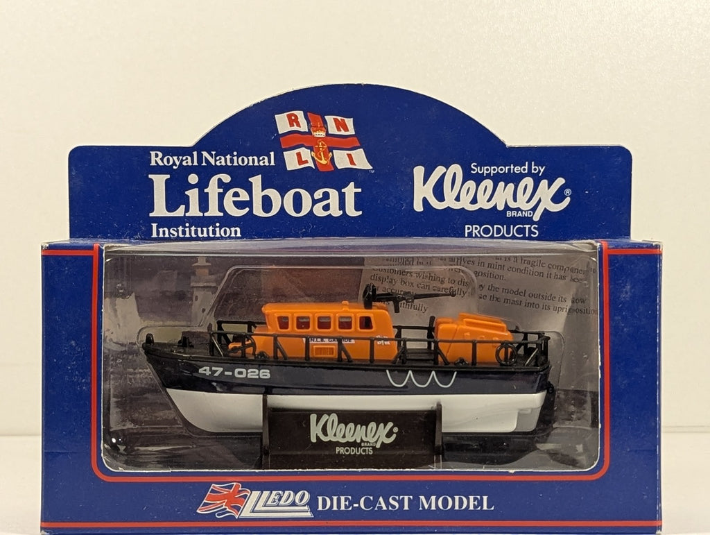 Lledo RNLI Tyne Class Lifeboat R.N.L.B. Garside (Kleenex Promotional)