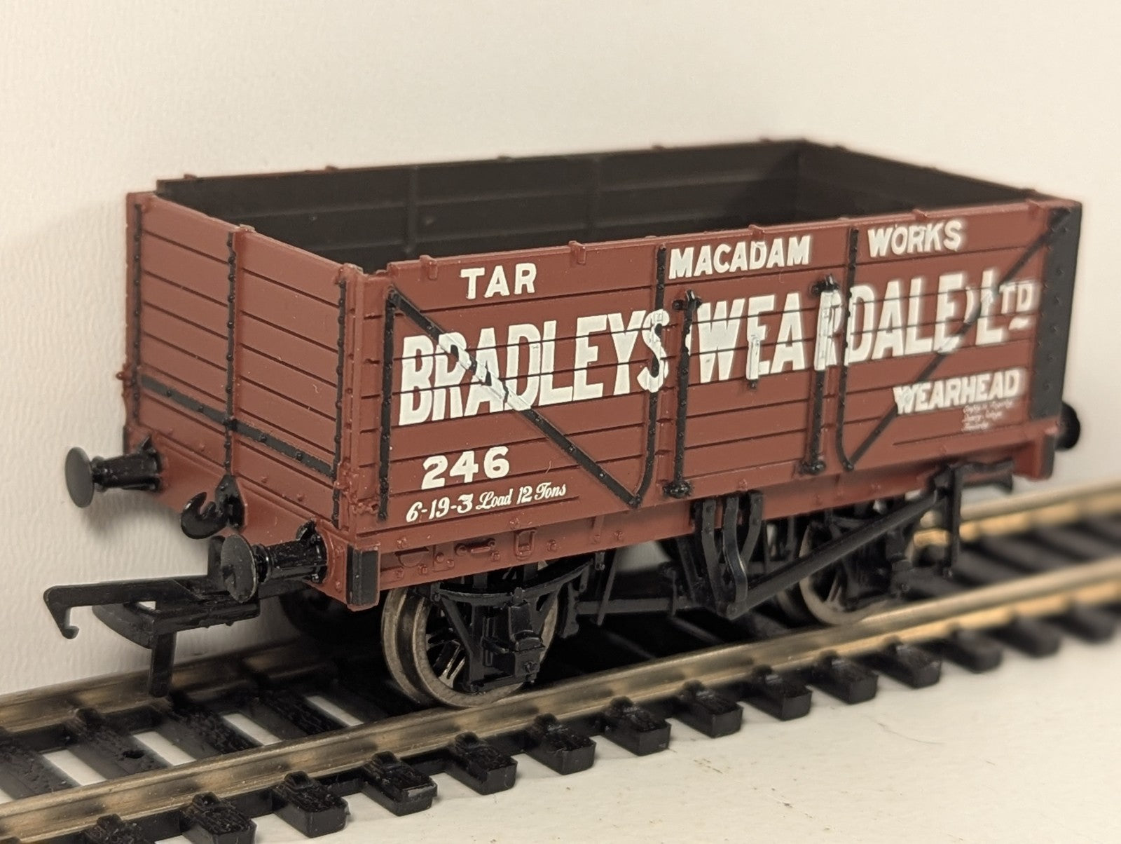 Bachmann 37-083 OO Gauge 7 Plank End Door Wagon Bradleys Weardale Ltd