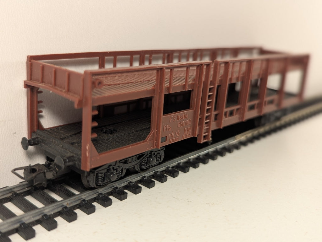 Lima HO Gauge FS Brown Car Transporter Wagon