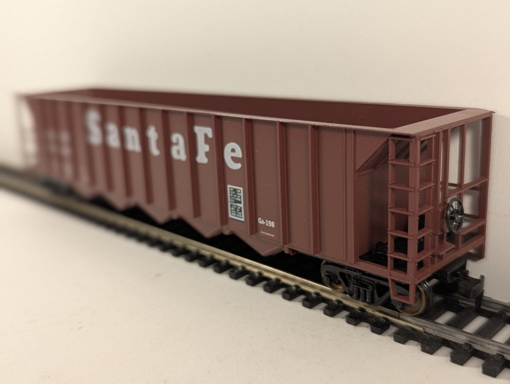 Roundhouse HO Gauge 50' 5-Bay Rapid Discharge Car Goods Wagon 85920 Santa Fe
