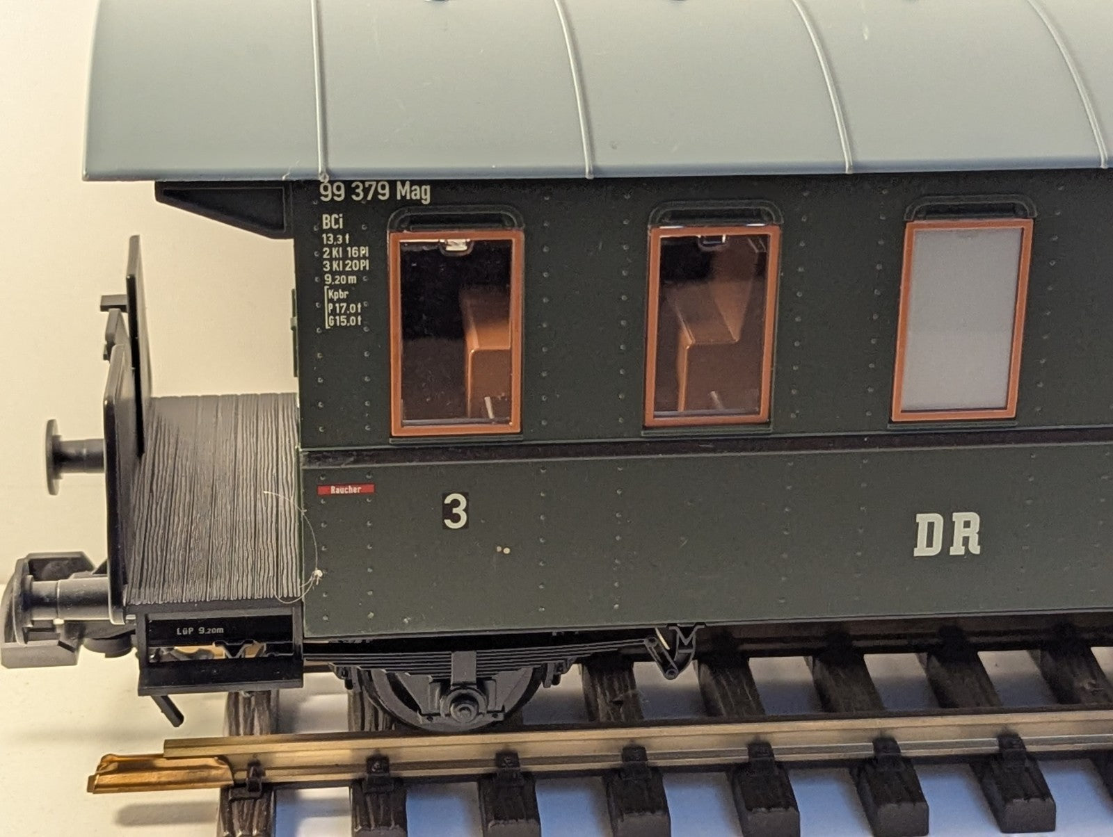 PIKO 37926 G Scale DR Passenger Coach 2nd Class
