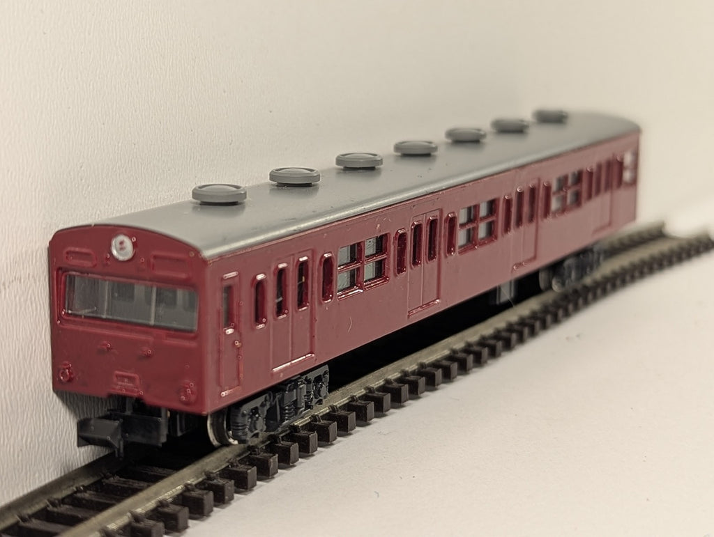 Kato N Gauge JNR Commuter Coach EMU Maroon