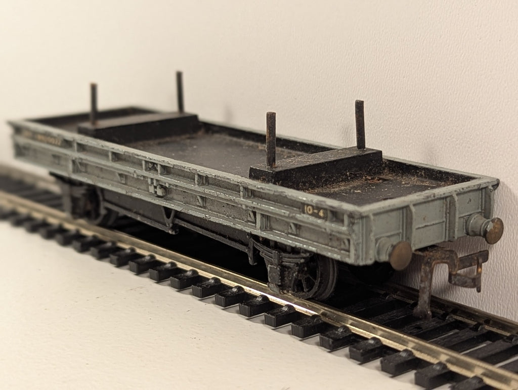 Hornby Dublo 21-Ton Double Bolster Wagon B920022 BR Grey (OO Gauge)