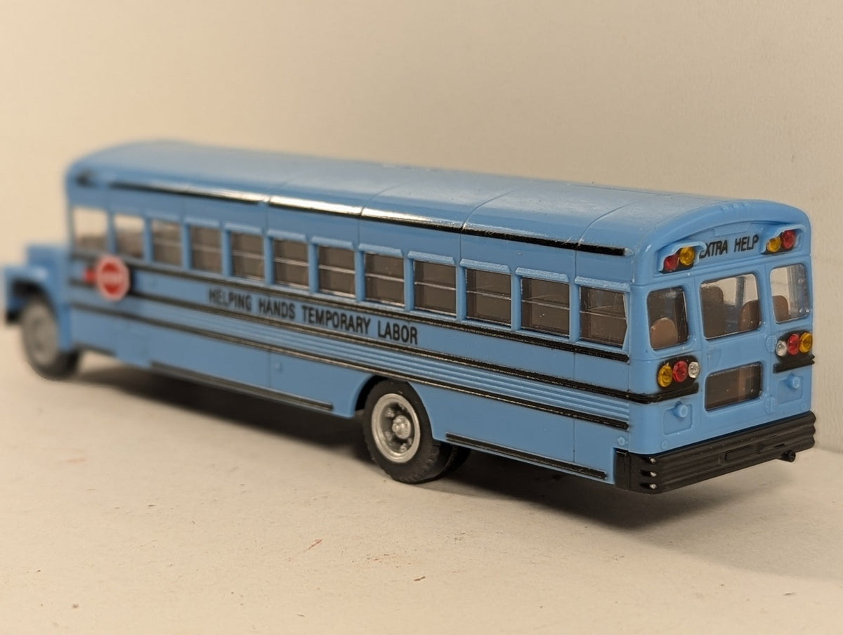 Con-Cor HO Scale Bluebird School Bus (International Chassis) Model Bus