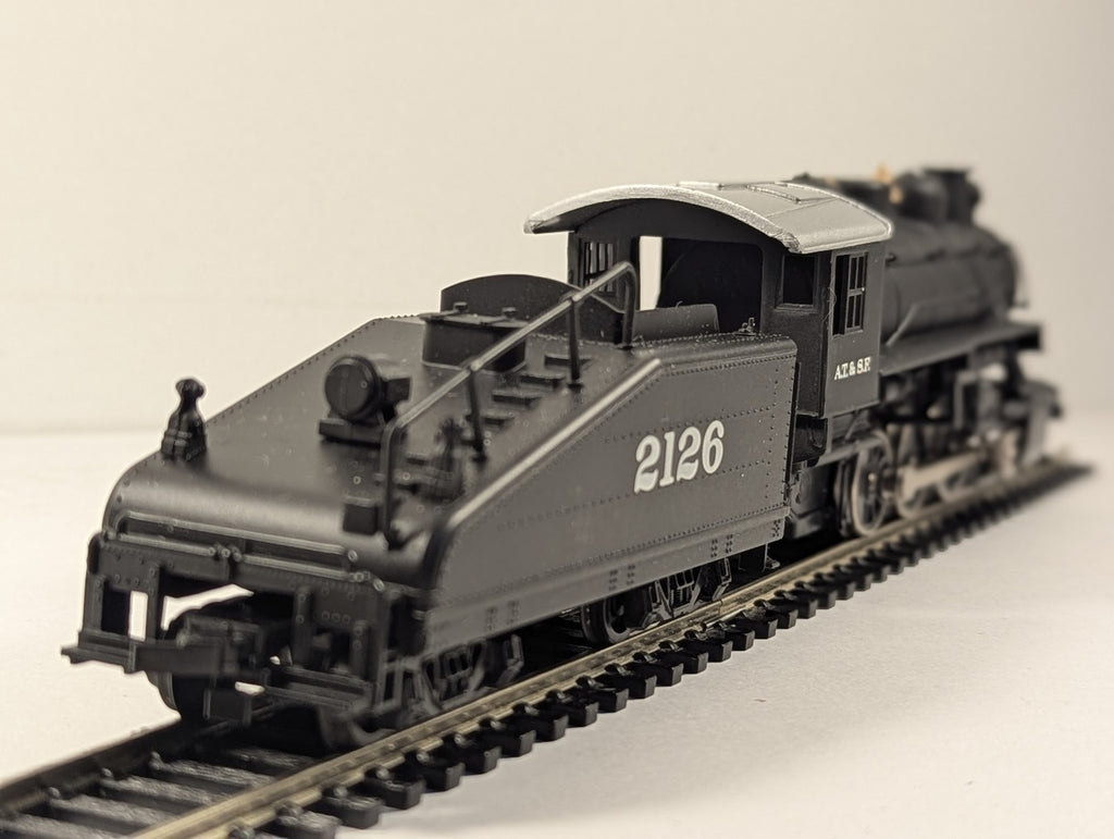 Bachmann HO Gauge USRA 0-6-0 & Slope Tender (Santa Fe) Locomotive 2126
