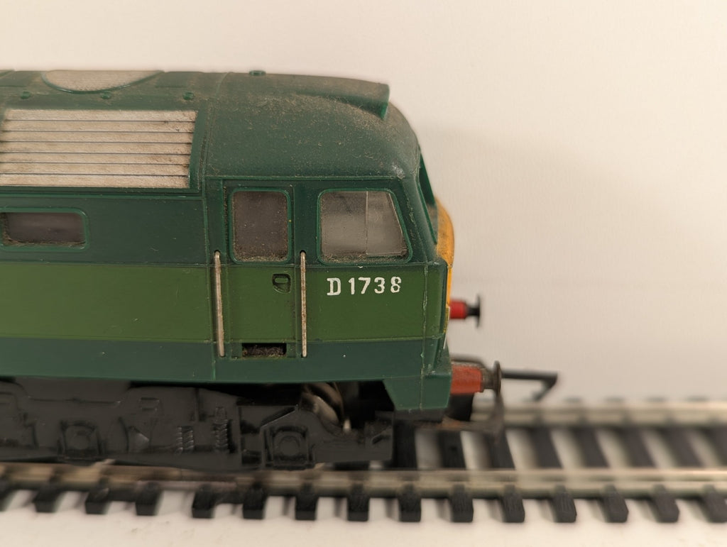 Hornby OO Gauge BR Class 47 Diesel Locomotive D1738 BR Two-Tone Green