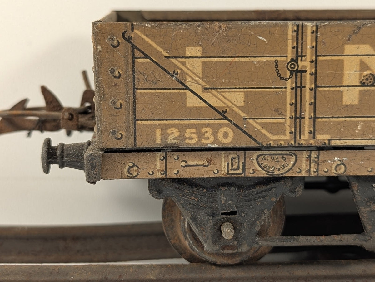 Hornby Series O Gauge No. 1 Open Wagon Goods Wagon 12530 LMS Brown