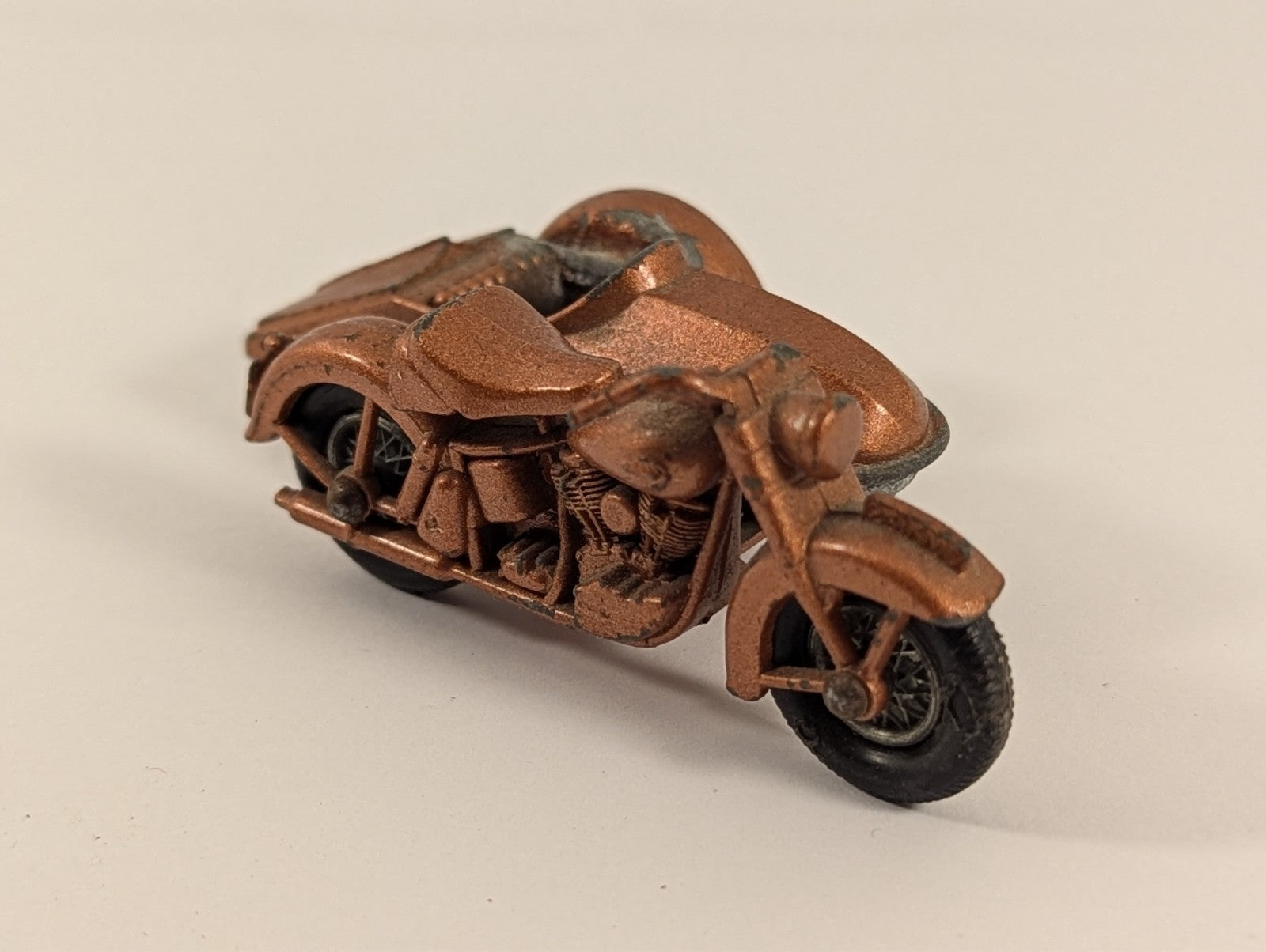 Matchbox Lesney No.66B Harley-Davidson Motorcycle & Sidecar 1:41 Scale
